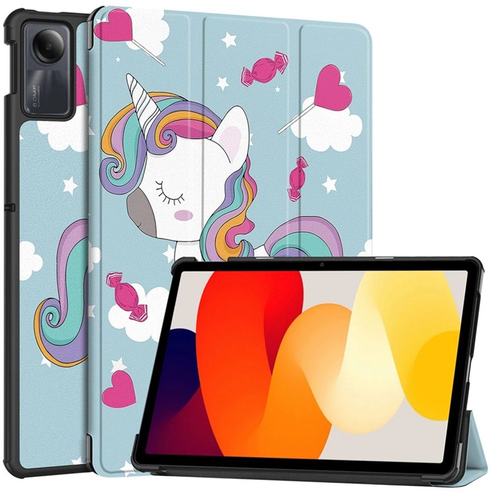 Xiaomi Redmi Pad SE 11" 2023 / Pad 6 11" / Кожен смарт калъф за таблет