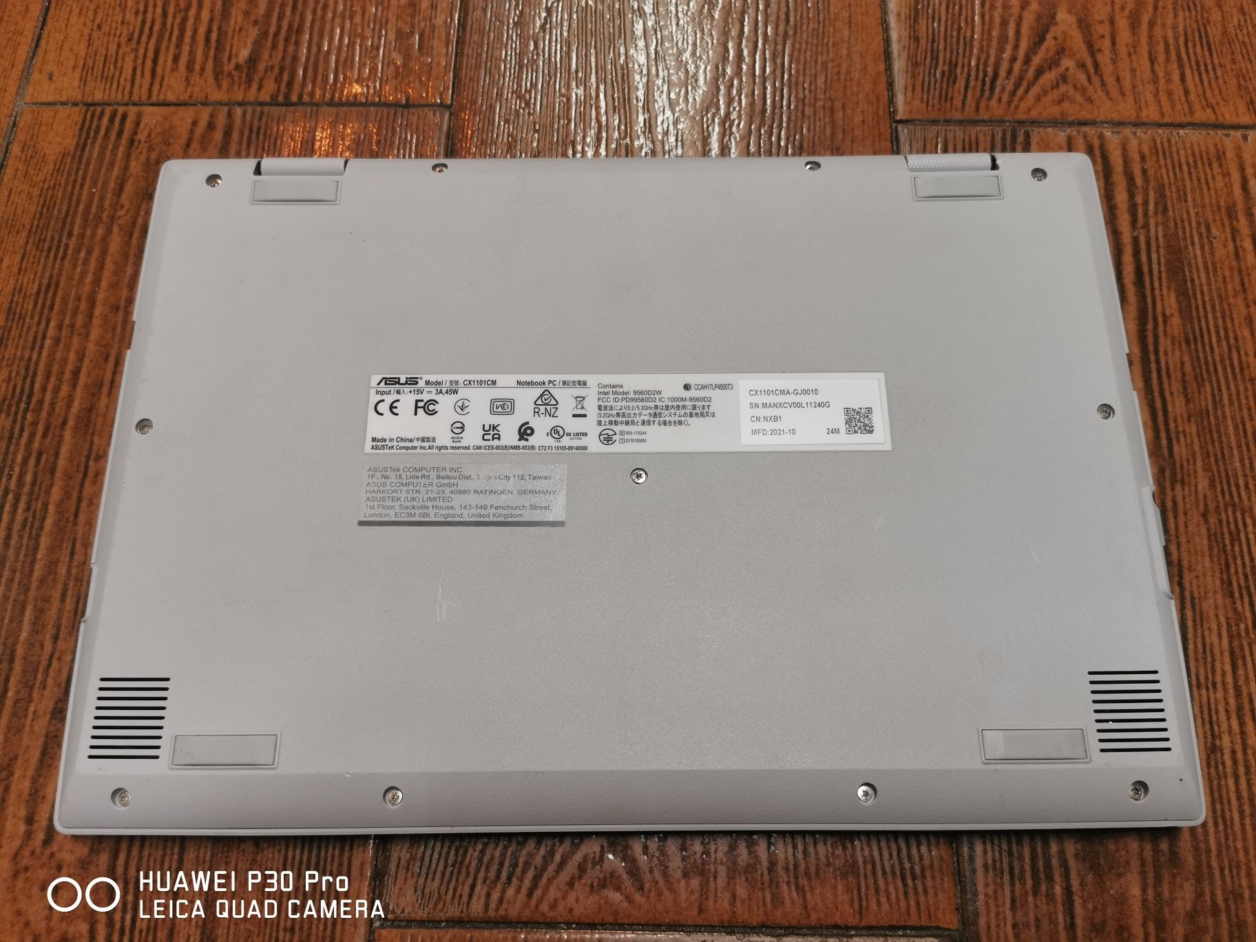 ASUS Chromebook CX1101