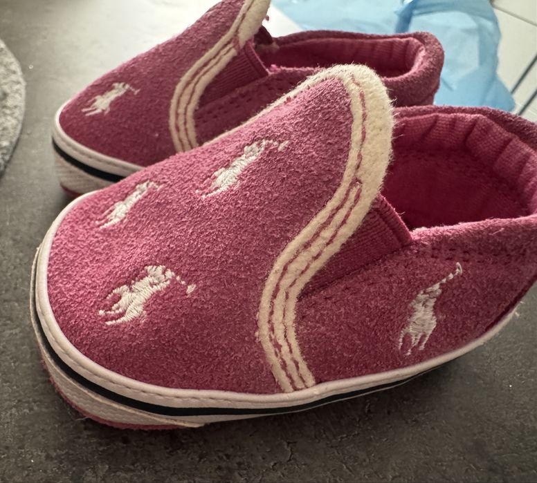Incaltaminte bebelusi nou nascut originali Polo Ralph Lauren nr 16
