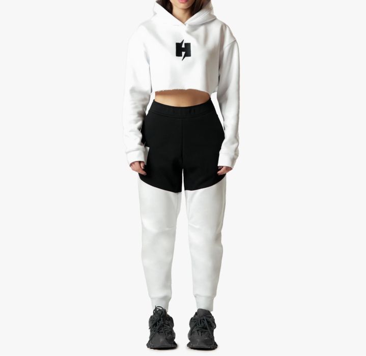 Hyper clothing crop hoodie-дамско