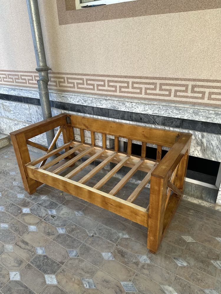 Деревянная диван для терассы для кафе, рестаранов