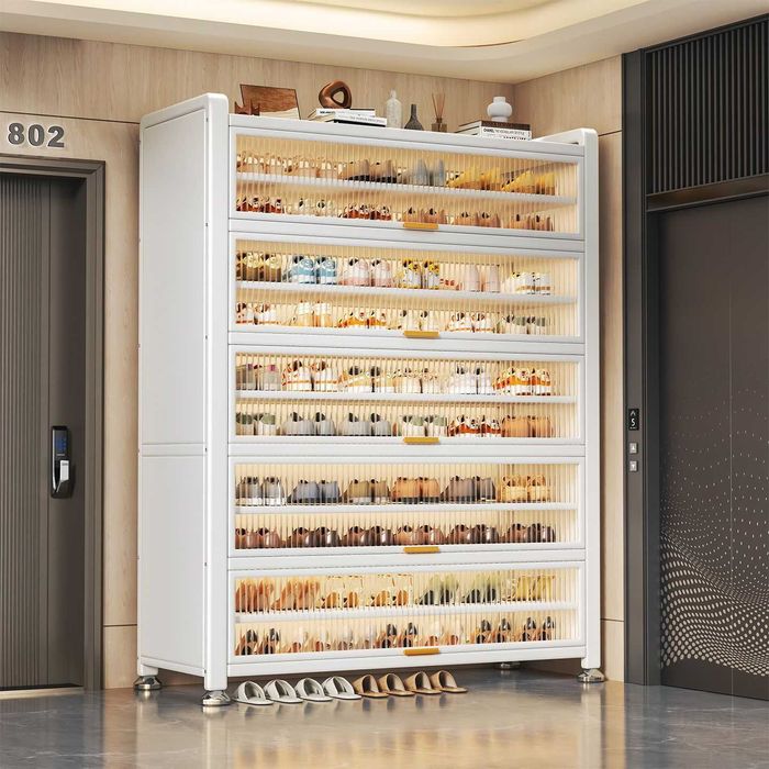 Стальной обувной шкаф/Пылезащищённый шкаф для обуви/ обувной шкаф дом