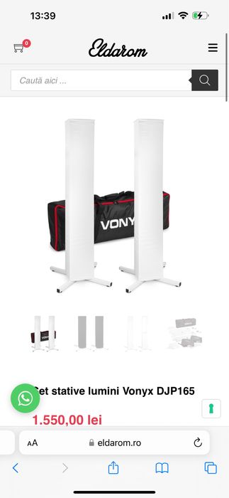 Stative lumini dj schela Vonyx