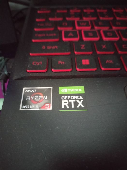 Laptop Gaming ACER Nitro 5,AMD Ryzen5 5600H,16GB RAM,RTX 3050