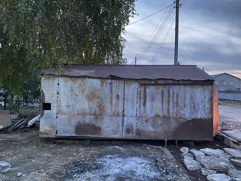 Продам гараж цельнометалический