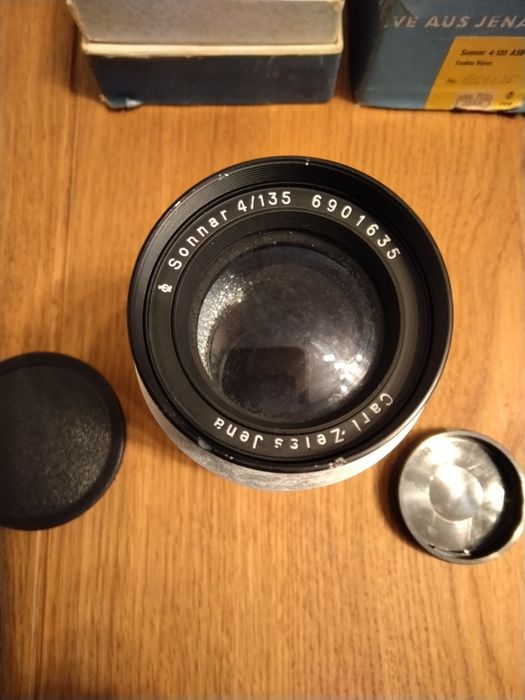 Продавам обектив Carl zeiss jena Sonnar 4/135