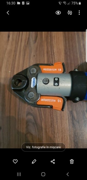 Presă de sertizat  Nussbaum Viega Picco