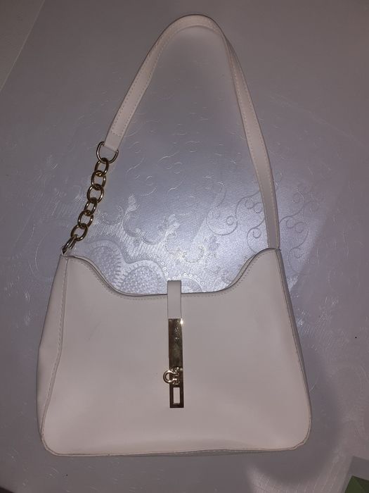 Сумка багет, искусственная кожа