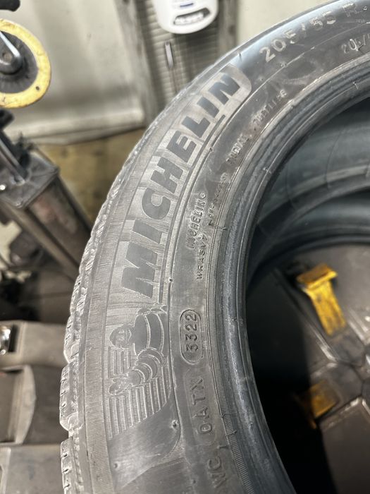 продавам 2бр зимни гуми 205/55/16 Michelin Alpin 6 перфектни