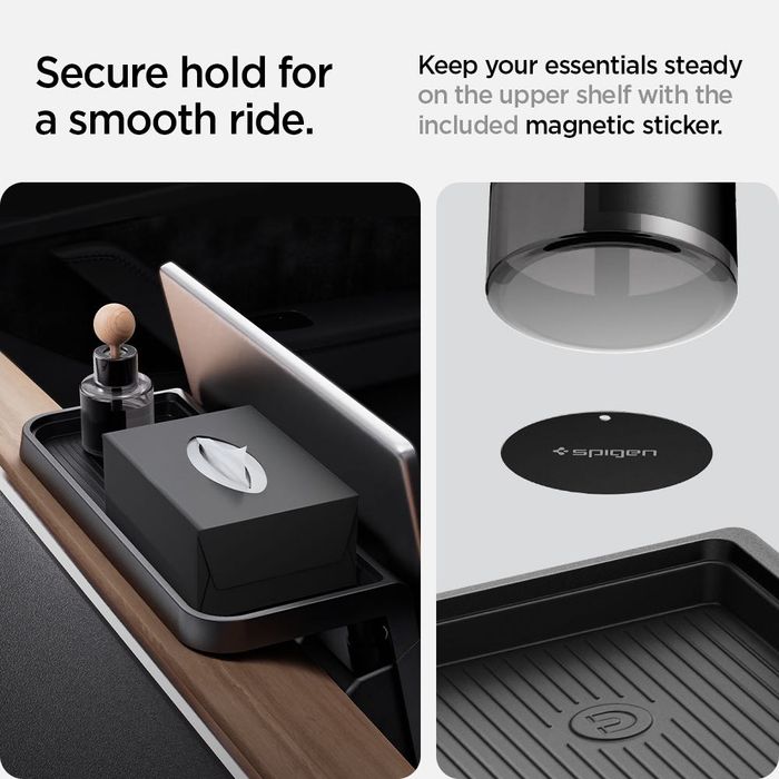 Spigen Органайзер за съхранение под екрана на Tesla Y/3
