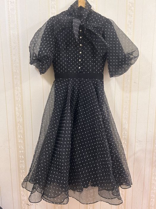 Платье из органзы