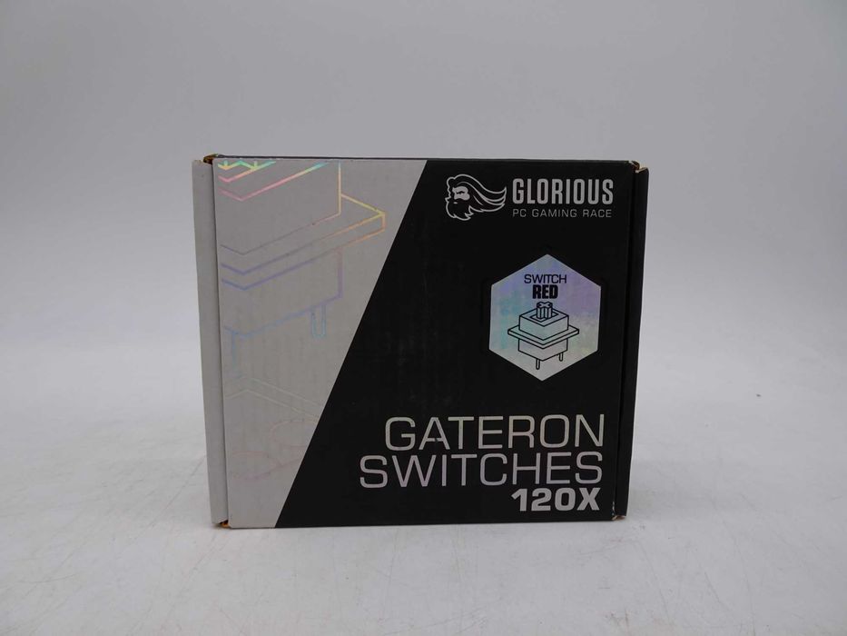 Comutatoare mecanice Glorius Gateron Red Pachet 120 Rosu