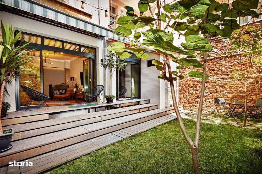 2 camere cu gradina proprie - NOU - la Unirii