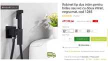 Dus igienic negru mat