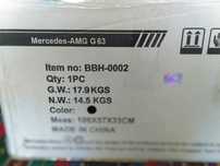 Детски акумулаторен джип Mercedes G63 AMG 12V черен с меки гуми