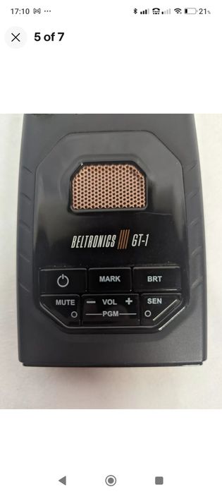 Detector radar Beltronics GT-1 oled in cutie ca nou