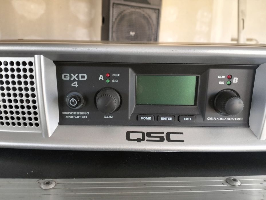 Qsc gxd4 amplificator schimb cu telefon!