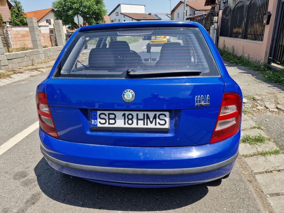 Skoda Fabia 1.4 Mpi benzina