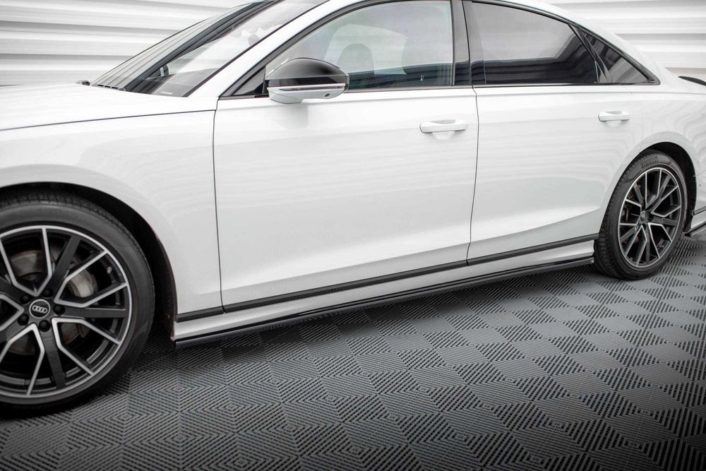 Pachet Prelungiri Audi A8 D5 S-Line Maxton Design negru lucios