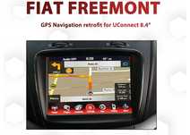 USB Harta  FIAT Freemont pentru sistemul UCONNECT 8.4 Europa + Romania