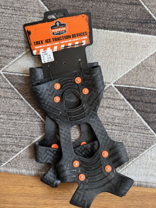 Накладки против скалжения, ледоходы