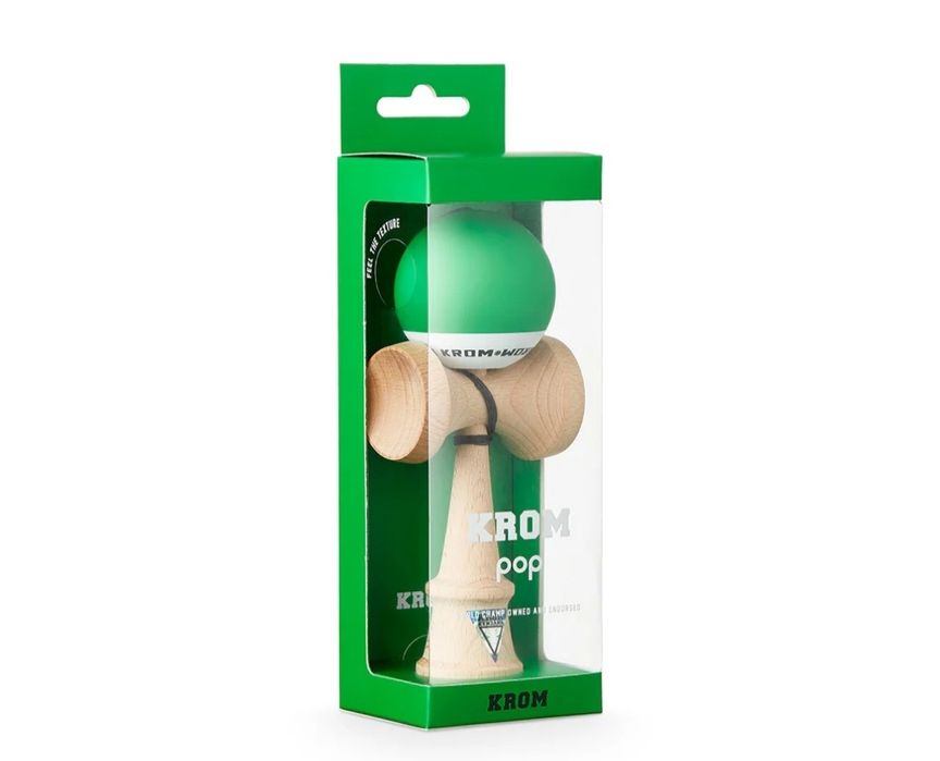 Kendama originală KROM POP – noi, sigilate (mai multe culori)