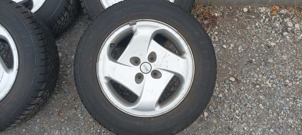 Комплект 4 алуминиеви джанти със зимни гуми