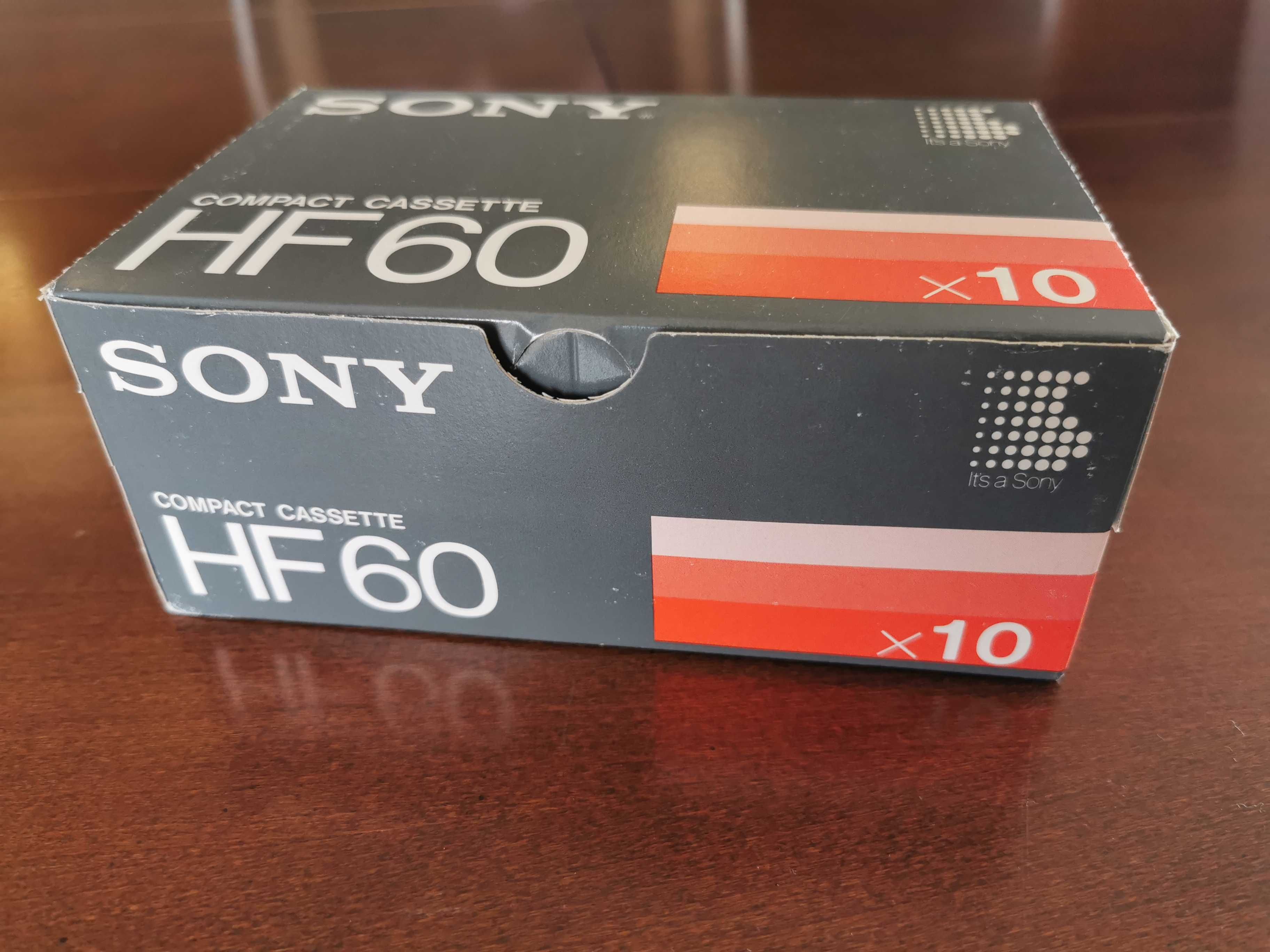 Аудио Касети SONY HF60 HF 60 нови 10 бр. 1985 година