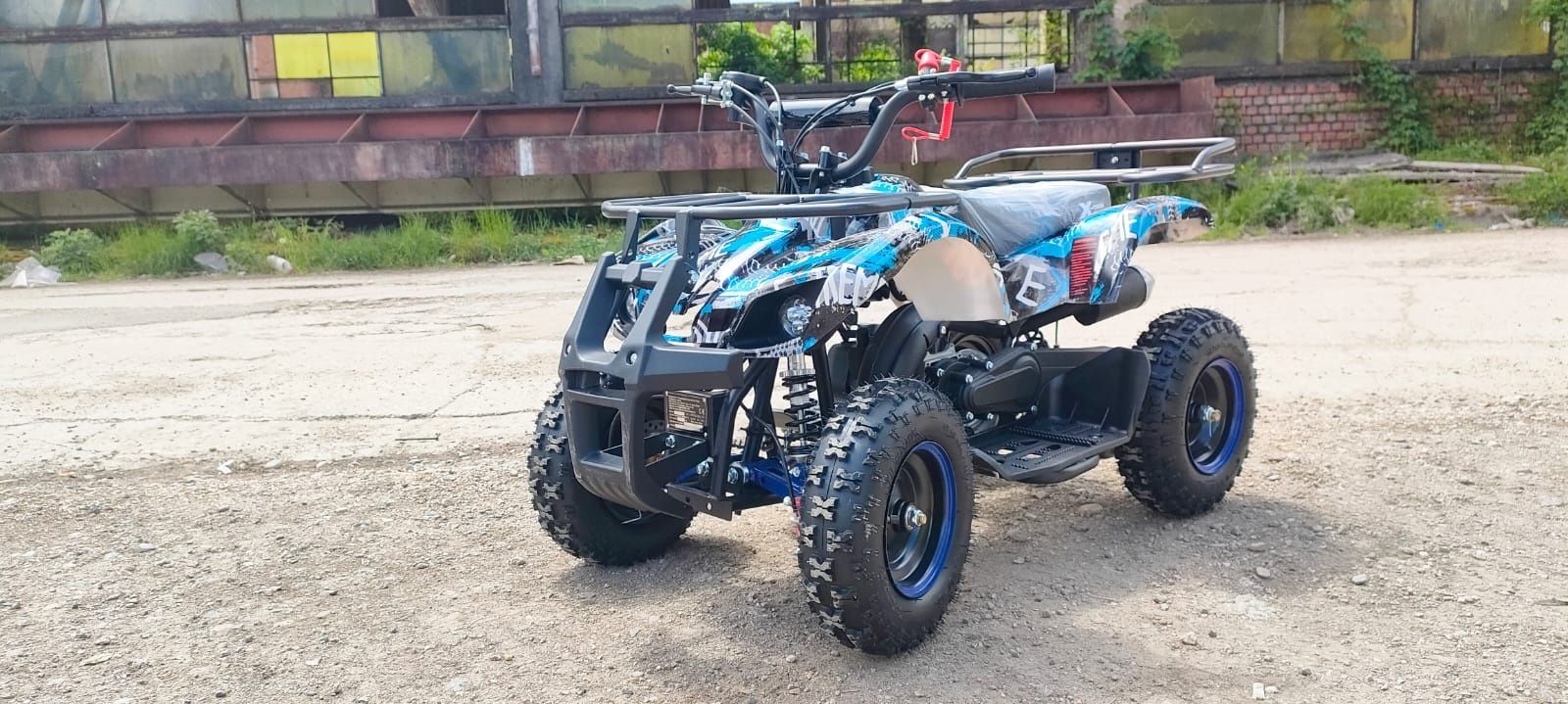 Mini Atv Quad adus din Germania pentru copii cu motor pe benzina 50cc