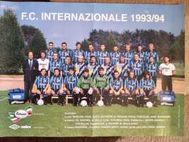 Плакат и значка на Интер Милано