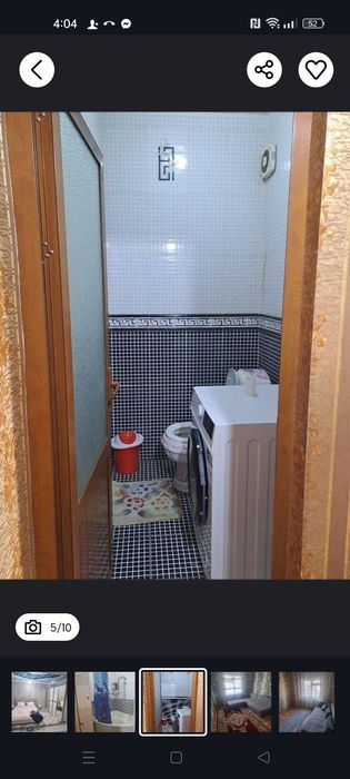 Сергели 4.  4/4/5 балкон 2*6 ипотека можно