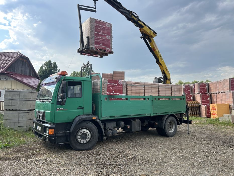 Man 18.264 cu macara Palfingher