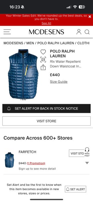 Vesta Ralph Lauren RLX 100% originala !!!