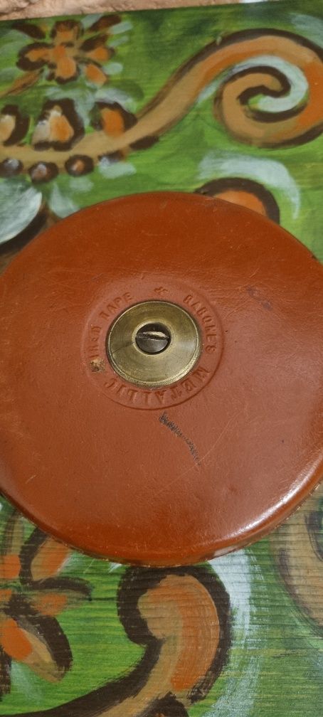 Ruleta piele vintage made in England-Birmingamnd