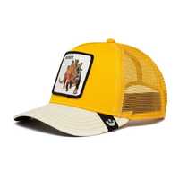 Sapca Goorin Brothers Trucker Roofed Lizard Defense Galben