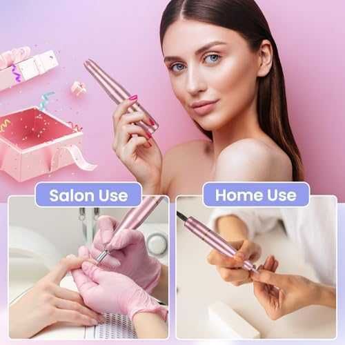 Нов Компактен електрически набор за маникюр и педикюр, 16 аксесоара