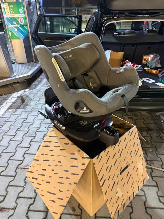 Pachet scaun auto pentru copii Nuna TODL NEXT + Isofix (40- 105 CM)