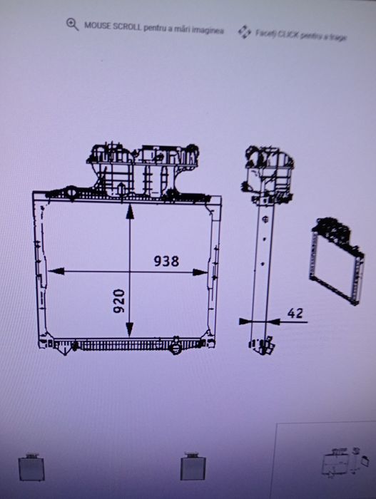 Radiator MAN Euro 4,5,6 TGA TGS TGX
