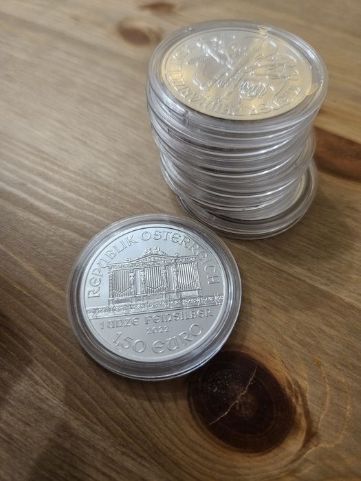Сребърни инвестиционни монети .999 1oz Виенска филхармония
