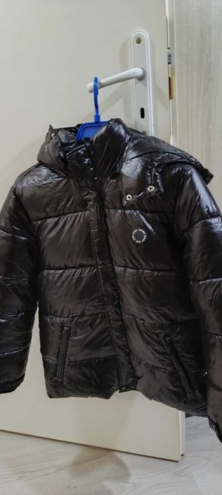 Черно зимно яке 160 см