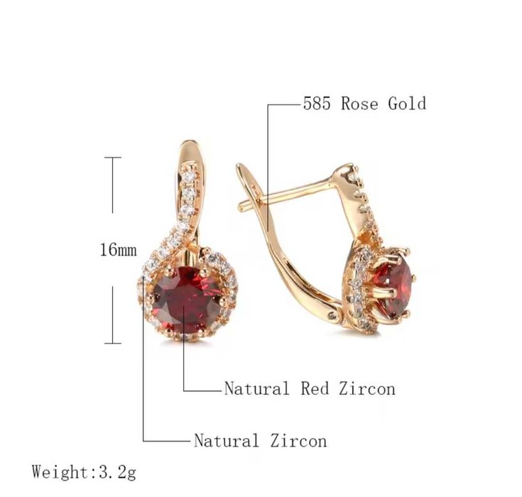 GR6, inel placat aur 14k,model logodna, zirconiu rosu/alb,desoebit