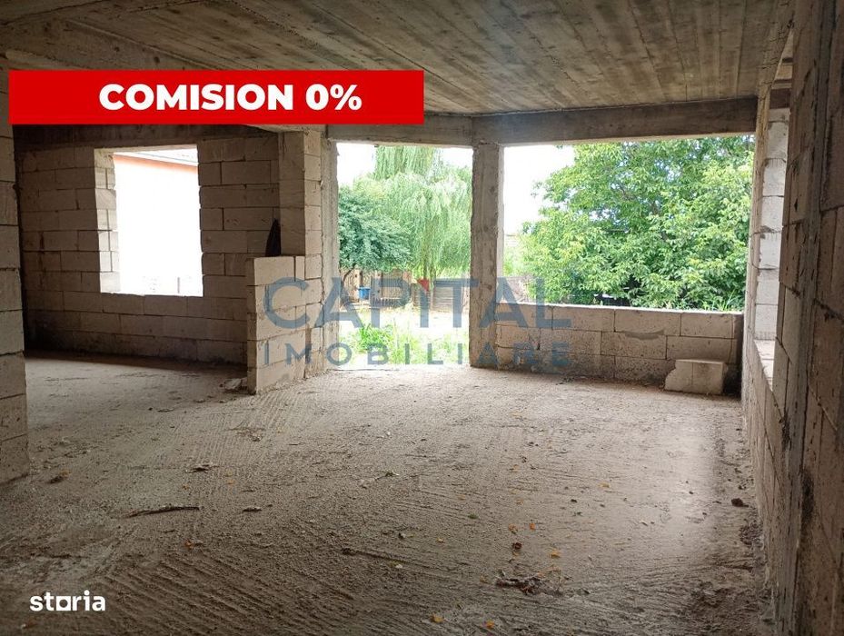 Comision 0% - Casa S+P+M Zona Centrala/ Sendreni