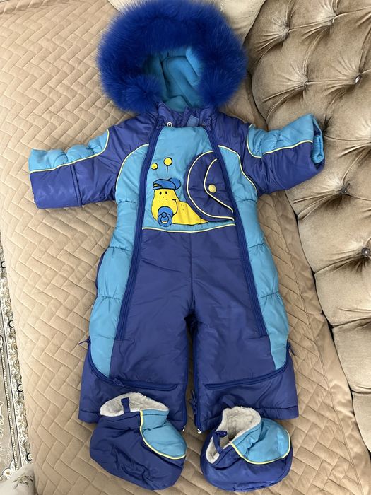 Комбинезон зимний для мальчика