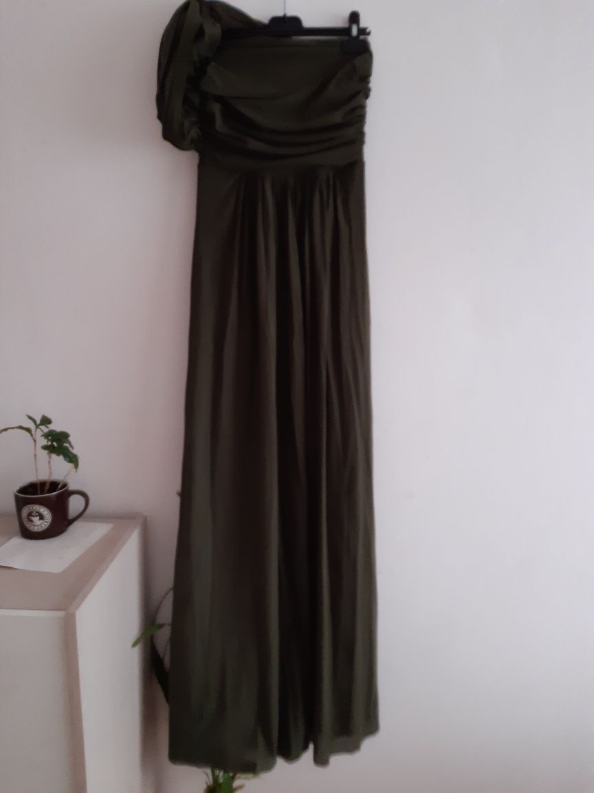 Rochie lunga, verde