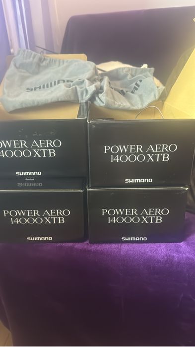 Vand 4 Mulinete SHIMANO Power Aero 14000 XTB