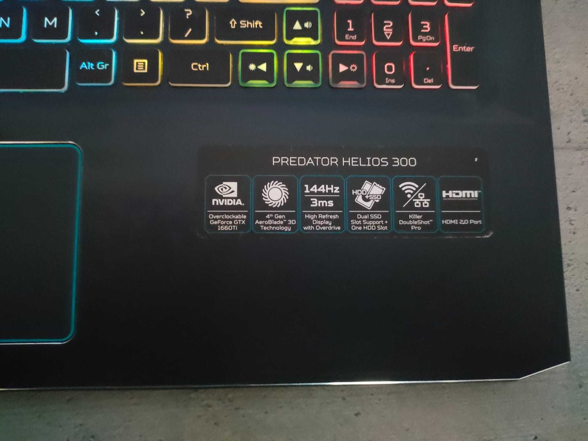 Vand Acer Predator Helios 300 ,i7