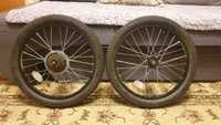 Колёса в сборе на велосипед 20 дюймов (алюминиевые) с трещёткой