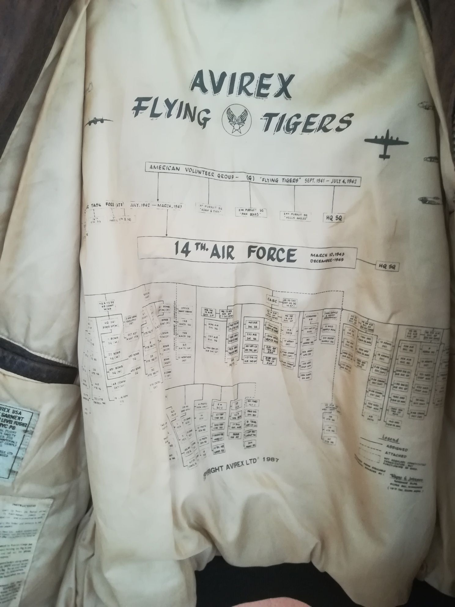 Geaca piele Avirex Aviator M colecție