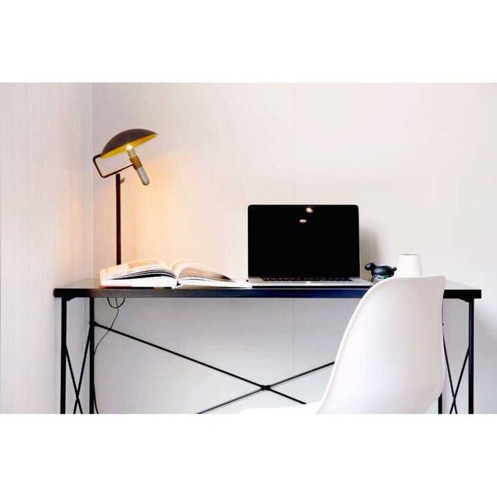 Lampa cu lanterna reincarcabila detasabila si stand pentru birou, gri.