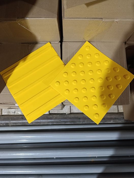 Тактильная плитка,тактильная дорожка,тактилка,жёлтая лента